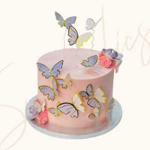 Butterfly Garden Celebration Cake
