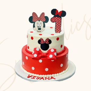 Minnie Mouse Magic Fondant Cake
